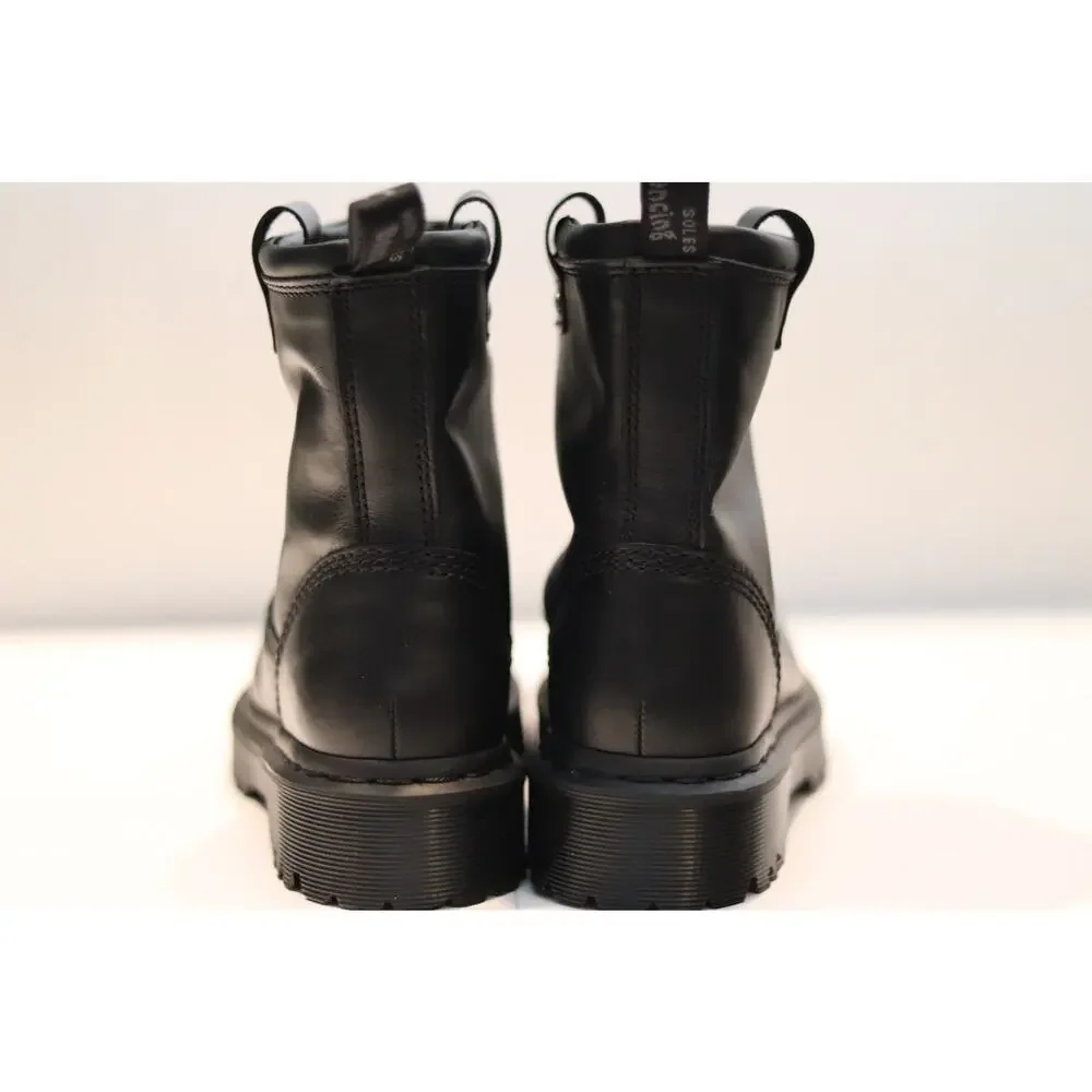 Dr. Martens Anistone Lo Leather Biker Boots Sz 7